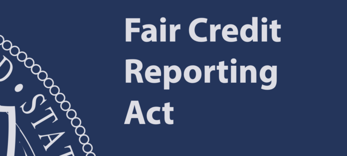 Landlord FCRA Compliance Advice: What You Need to Know Text on a blue background saying Fair Credit Reporting Act